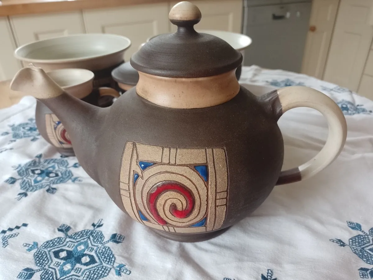 Pottery. Jack O Patsy tea serving set - Image 4