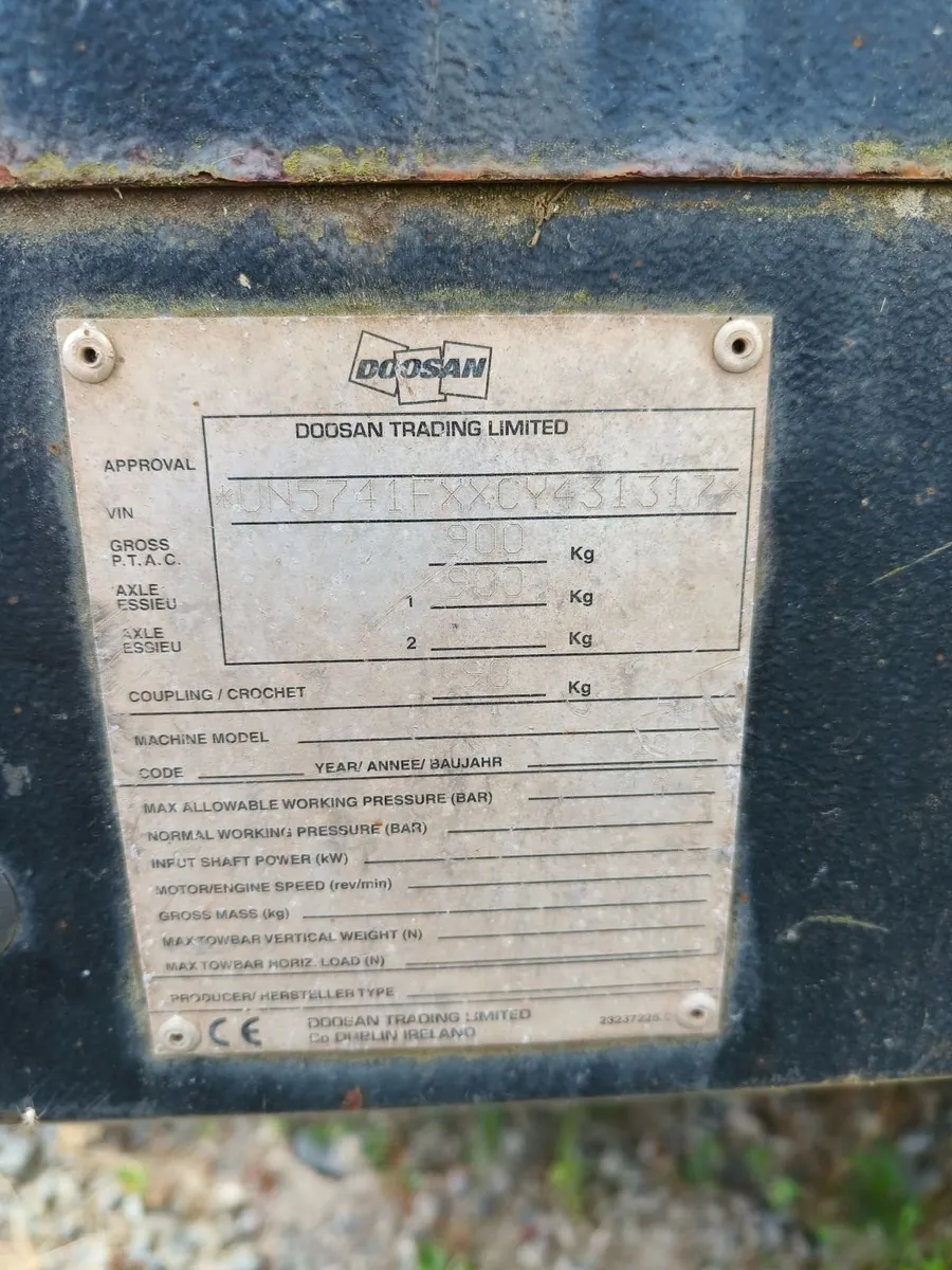 2012 Ingersol Rand 7/41 Compressor - Image 2