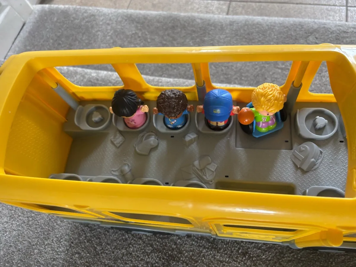 Fisher-Price Little People Big Yellow School Bus - Image 4