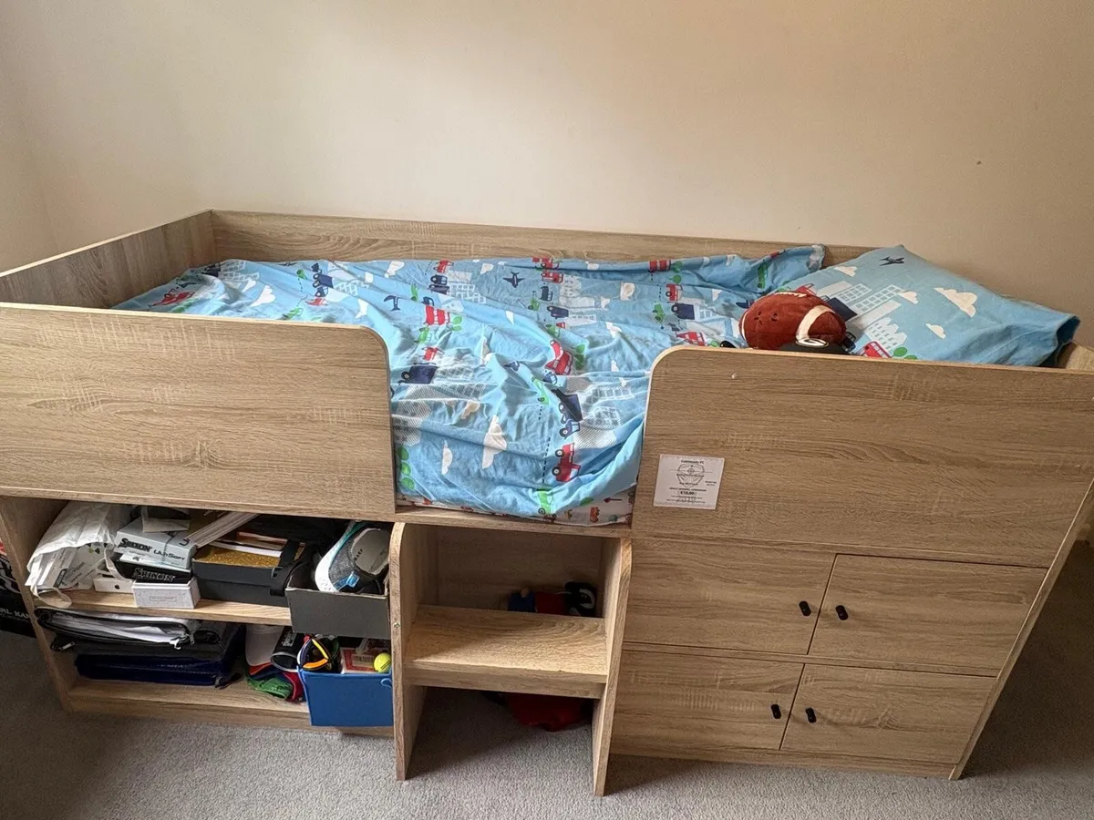 Child’s Bed (up to age 14) with storage - Dublin - Image 2