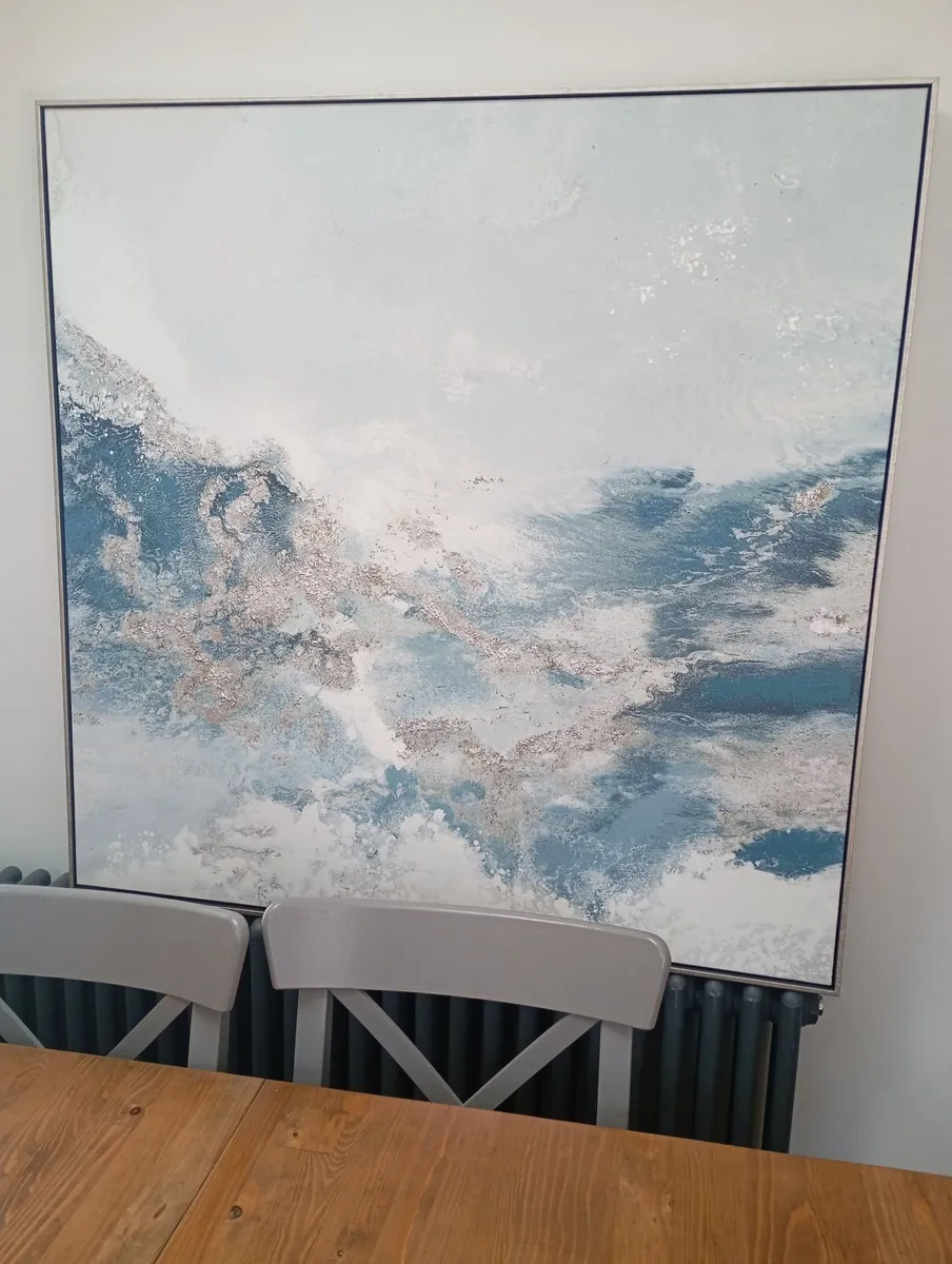Large Paintings/ pair each 1m x1m - Image 2