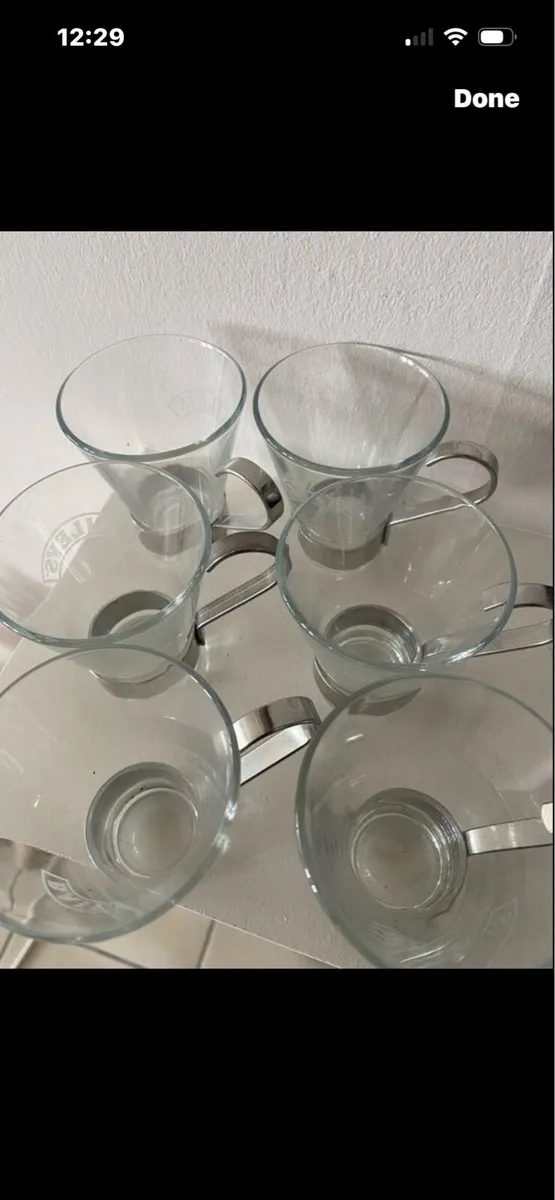 Very Rare Baileys Glasses With Metal Frame - Image 3