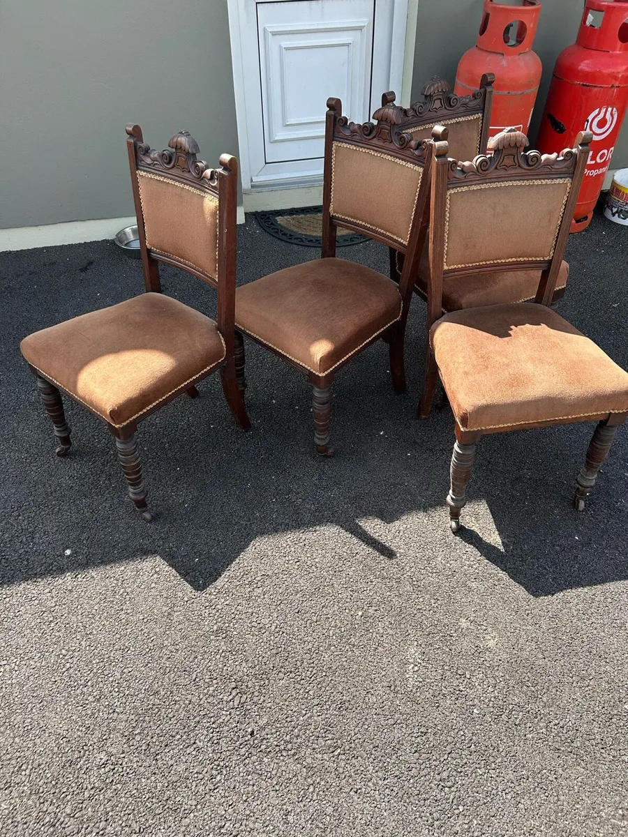 Vintage dining room chairs - Image 1