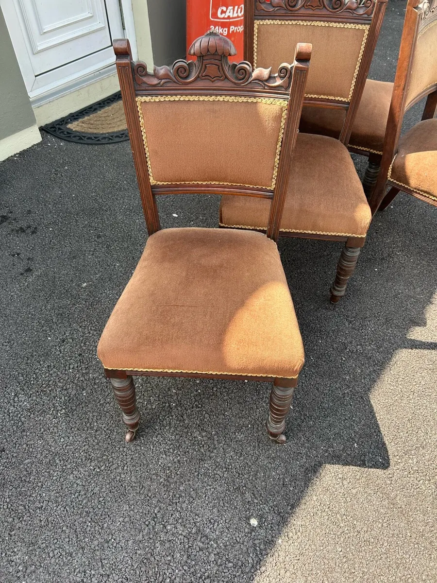 Vintage dining room chairs - Image 2