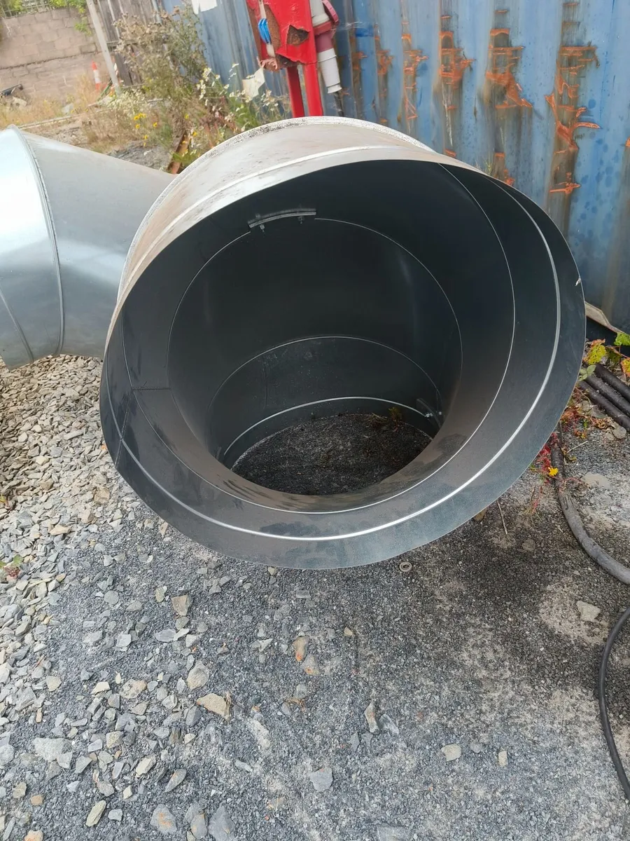 Direct Vent Ducting Dia 500mm 90 degree bends - Image 2