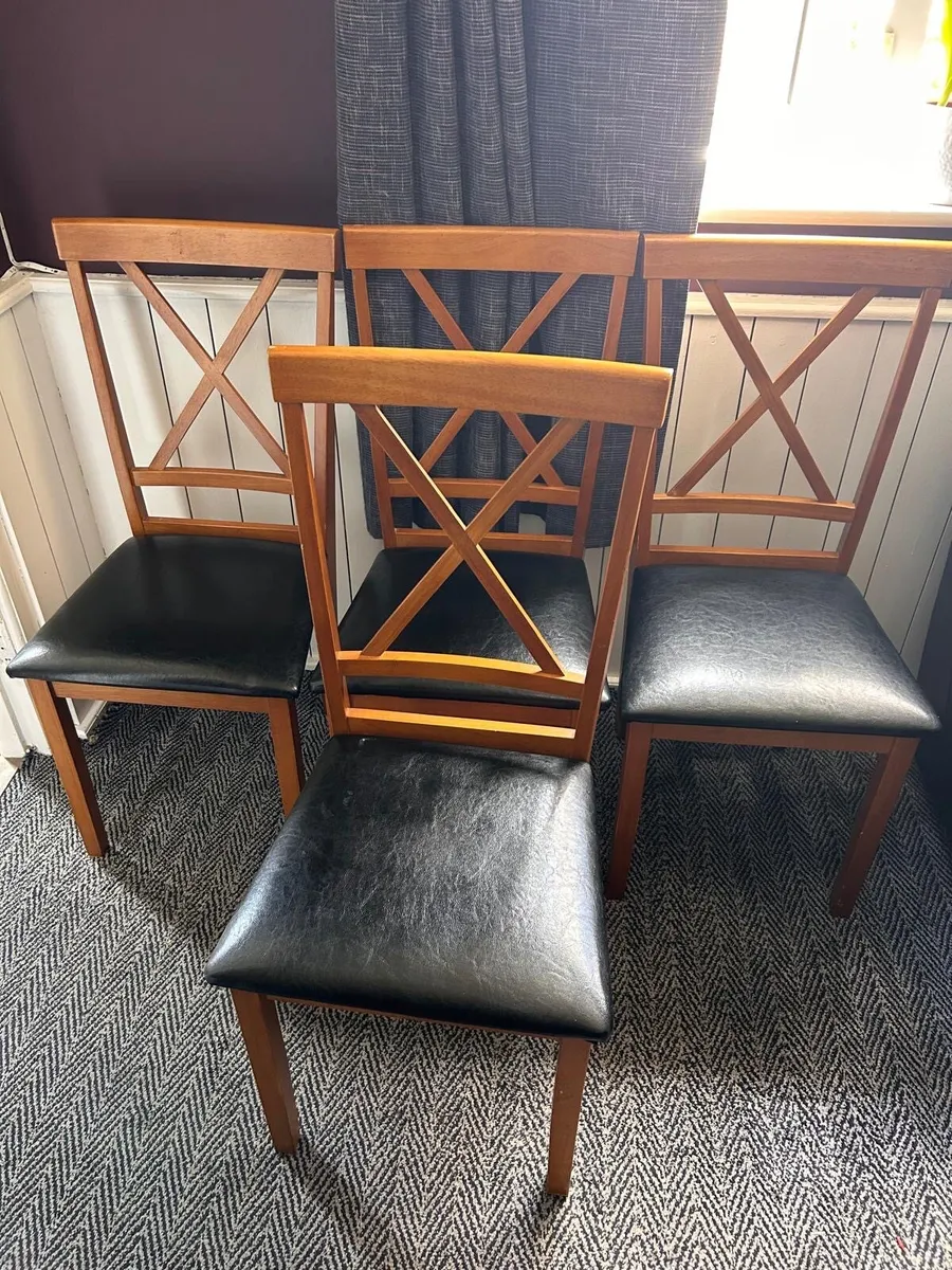 4 dining chairs - Image 2