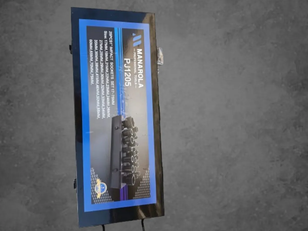 Manarola 25pc 1" Deep Impact Socket Set – €250 - Image 2