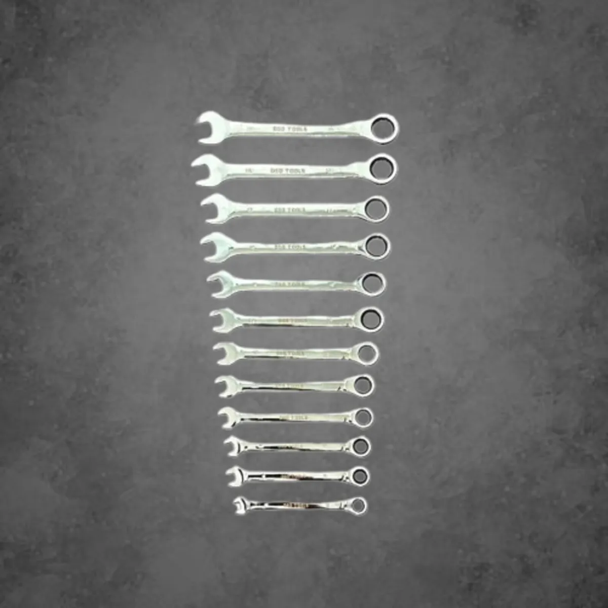 DSD Tools 12pc Metric Gear Ratchet Spanner Set - Image 2