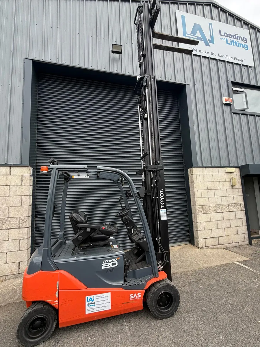 Toyota 2 Ton  Electric Forklift - Image 1