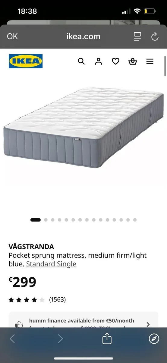 Single Mattress - Image 1