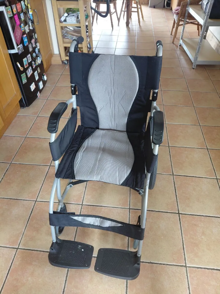 Ergo Lite Transit Wheelchair - Barely Used - Image 1