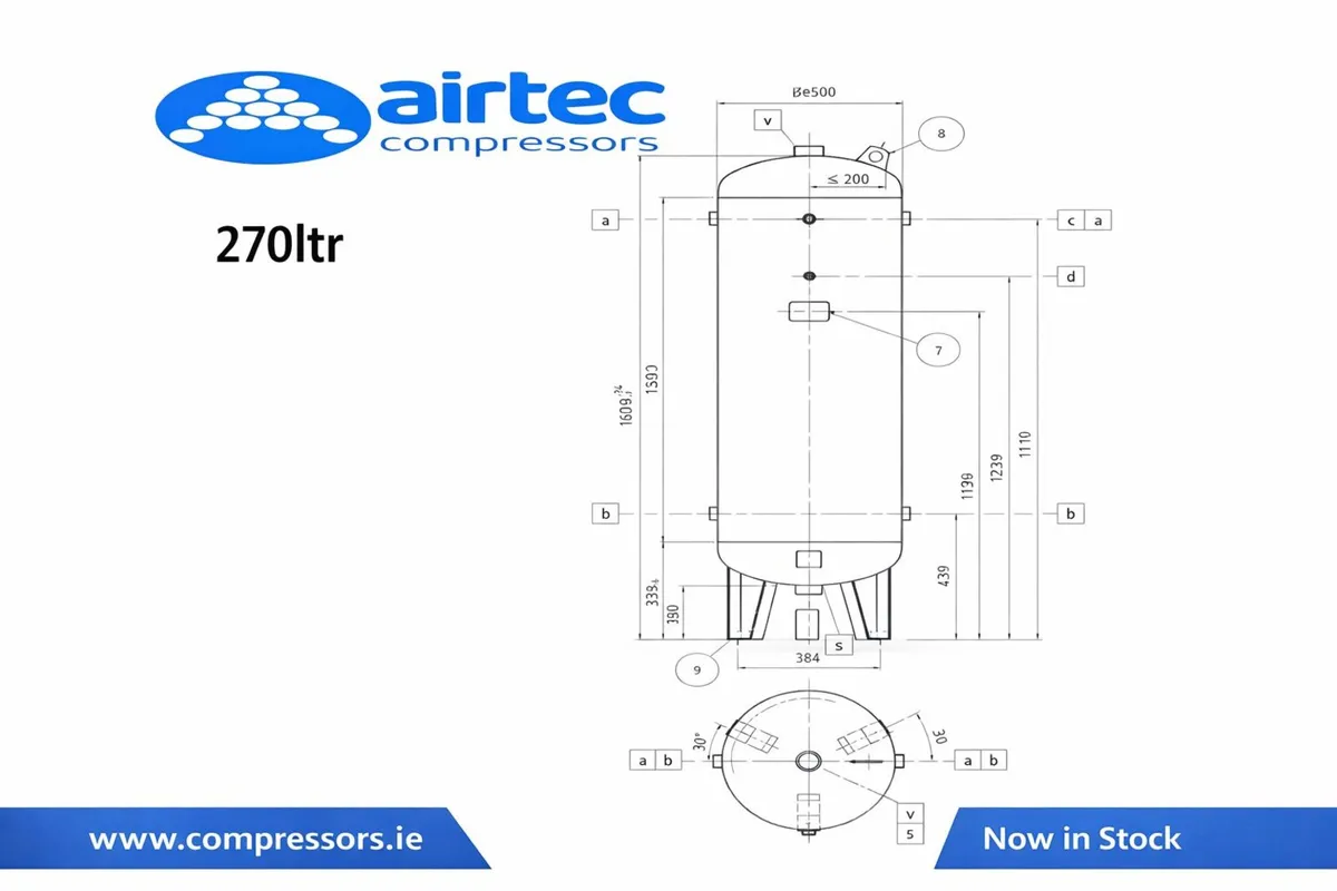 COMPRESSOR - AIR RECEIVERS - IN STOCK NOW - Image 2
