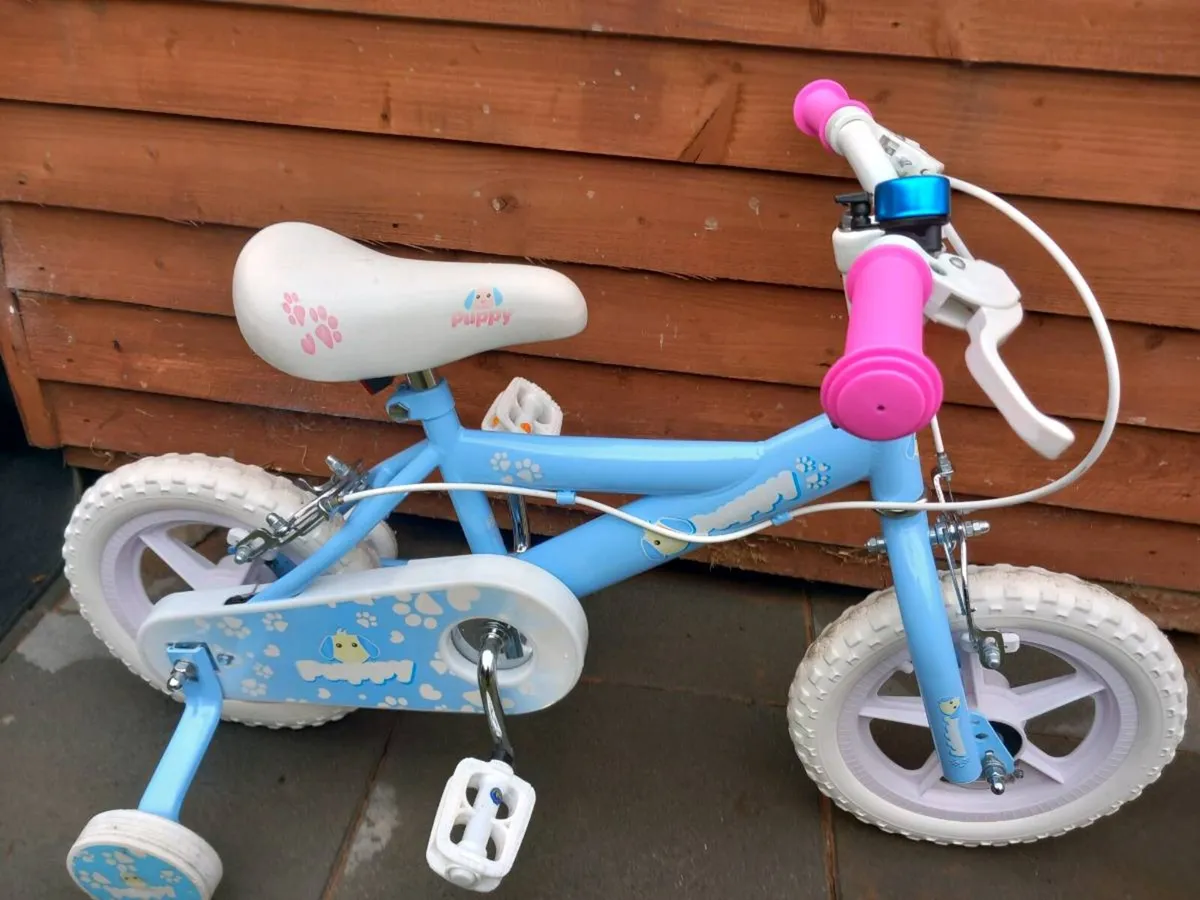 Kids puppy bike size 12 inch wheels - Image 2