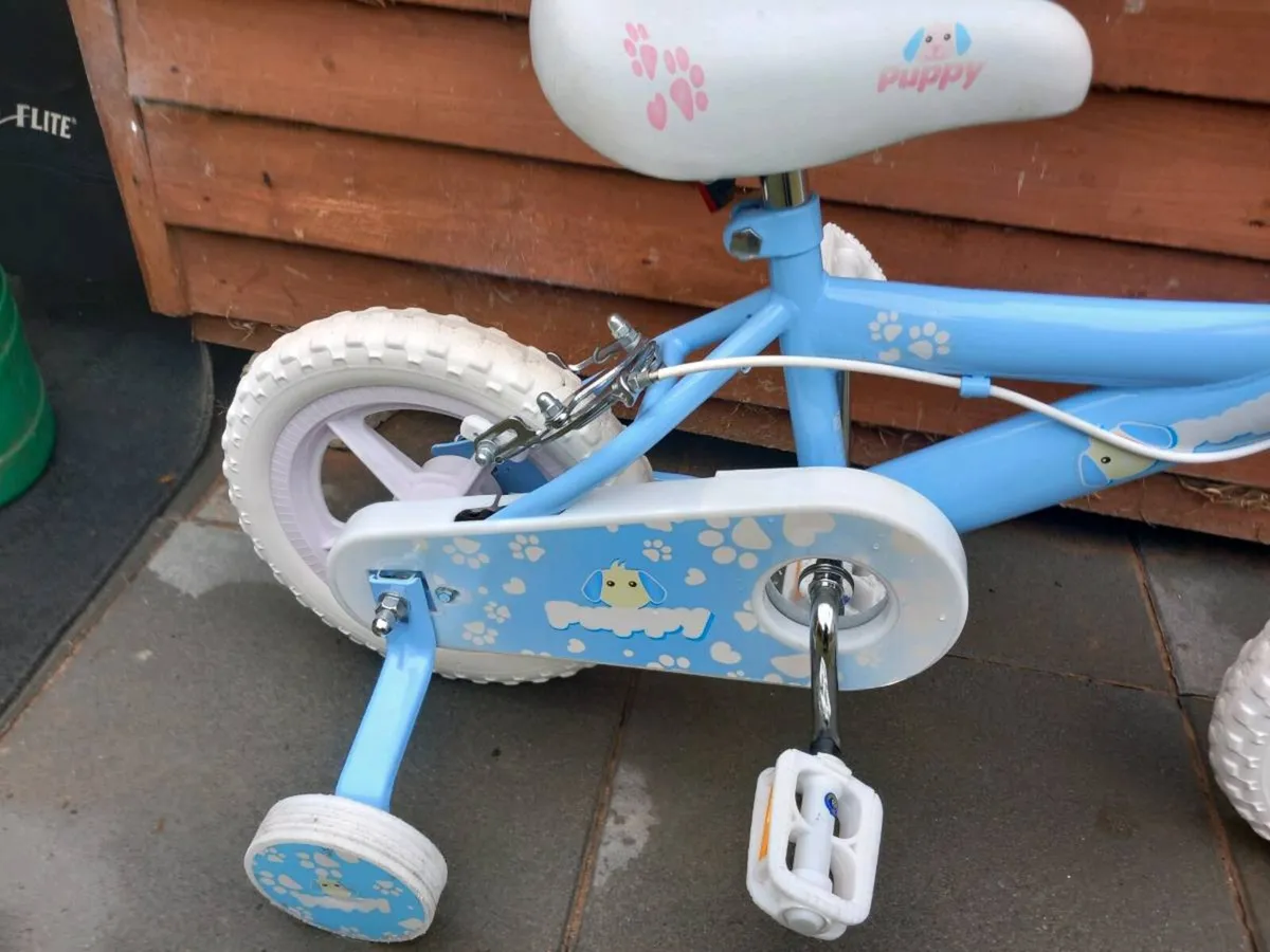 Kids puppy bike size 12 inch wheels - Image 3