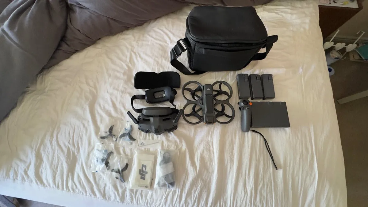 DJI Avata 2 3 Battery Fly More Combo|Care Refresh| - Image 1
