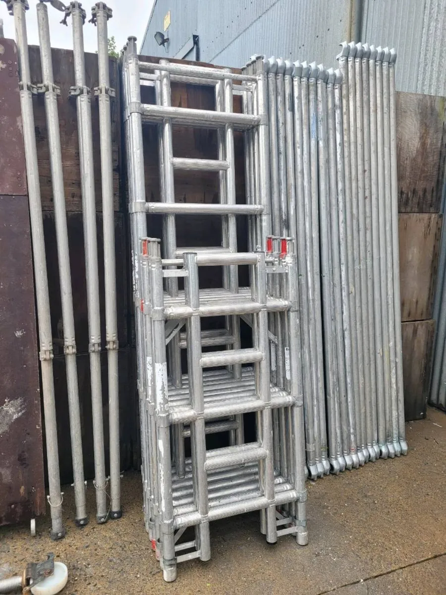 Aluminium scaffold tower, FREE DELIVERY - Image 4