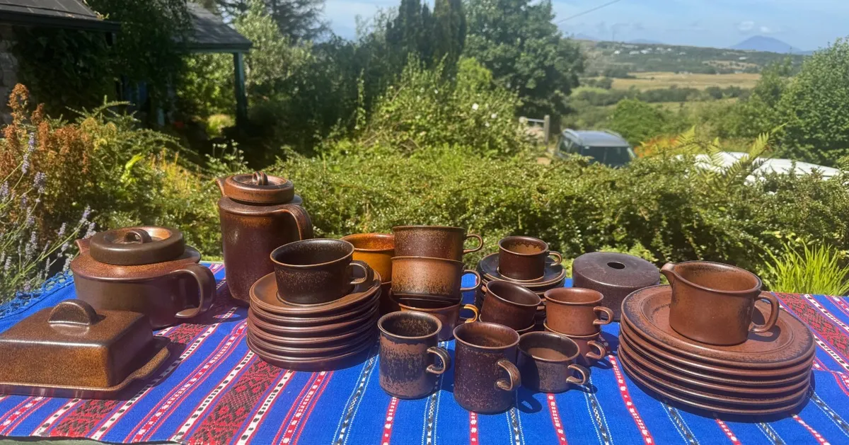 Finish  retro-design original  stoneware - Image 2