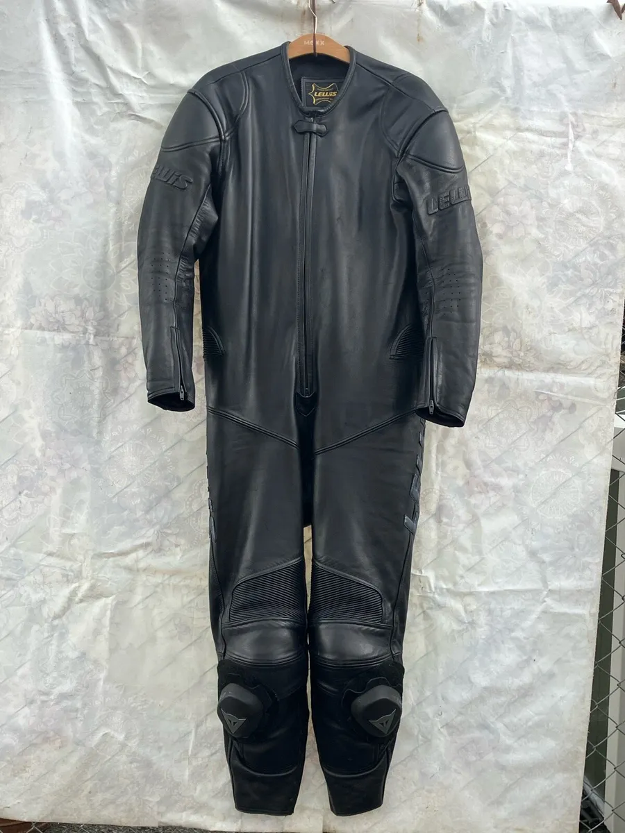 Scott Leather one piece mens motorcycle suit - Image 1