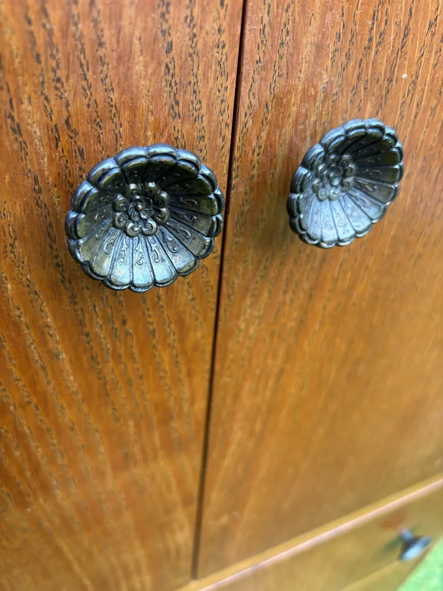 Vintage tall boy chest of drawers - Image 2