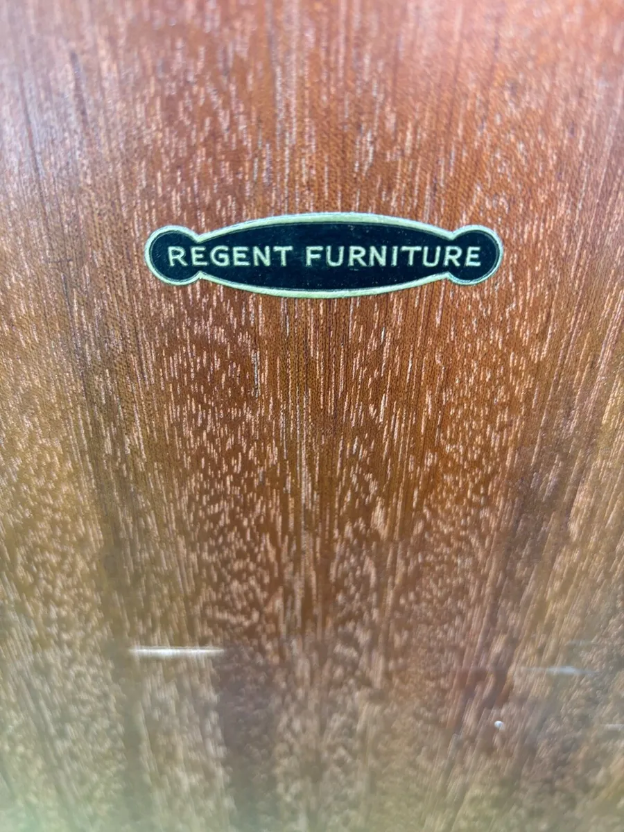 Vintage tall boy chest of drawers - Image 3