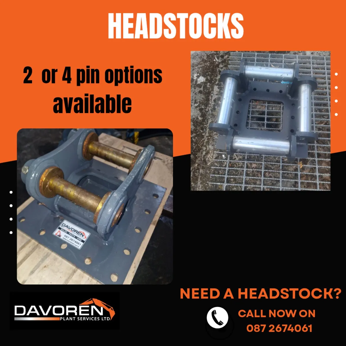 13t 65mm 4 pin headstock - Image 1