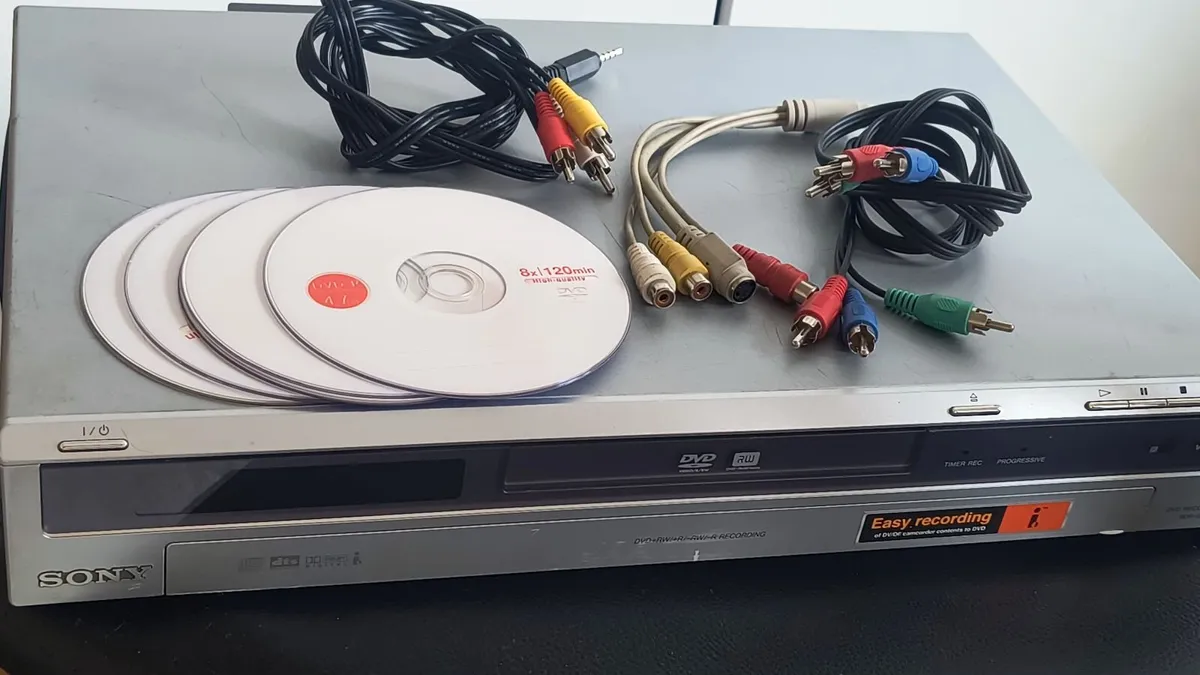 Recorder dvd cd Sony RDR-GX210 - Image 4