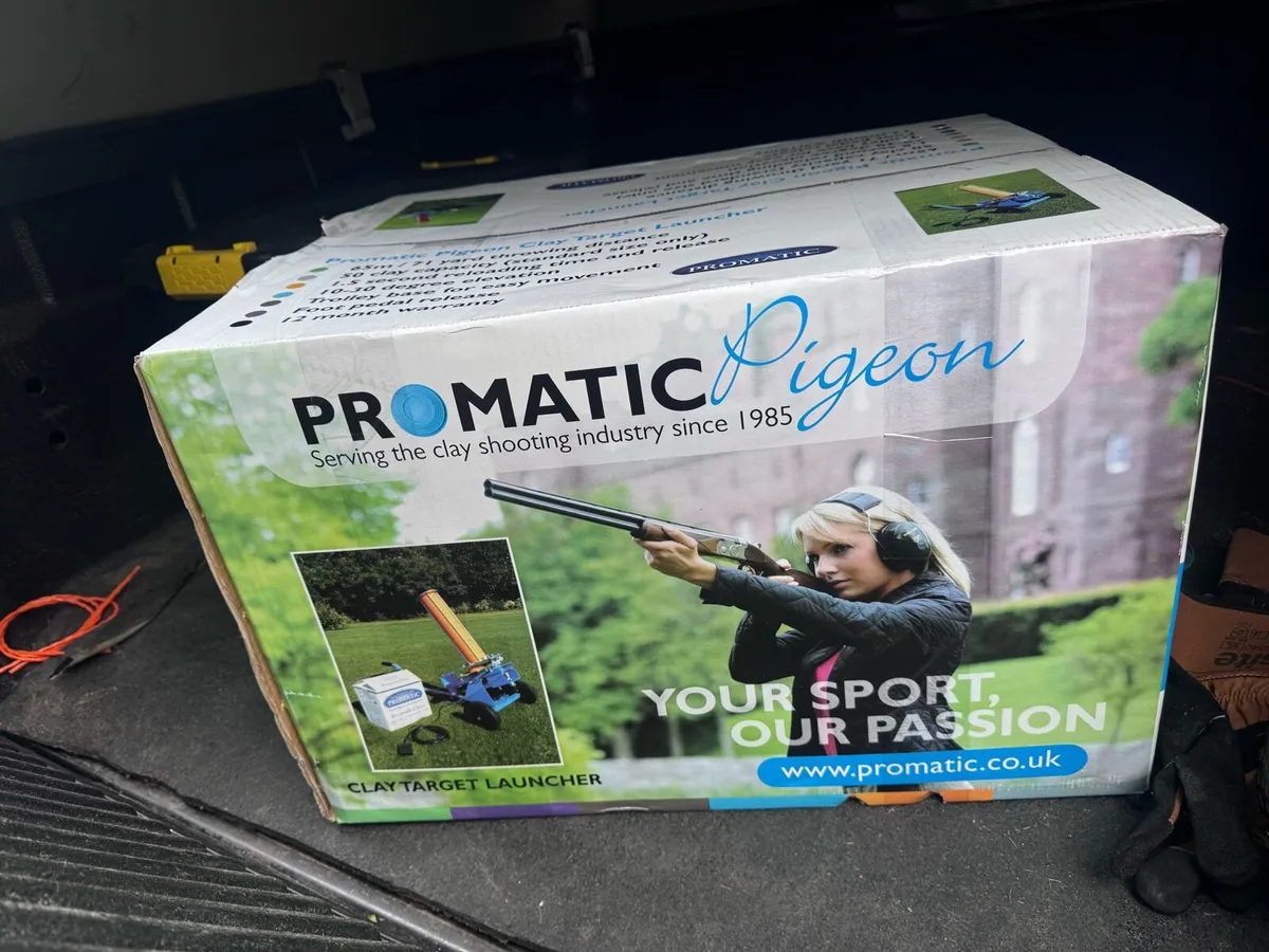 Promatic clay pigeon trap - Image 2