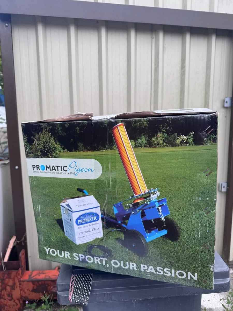 Promatic clay pigeon trap - Image 1
