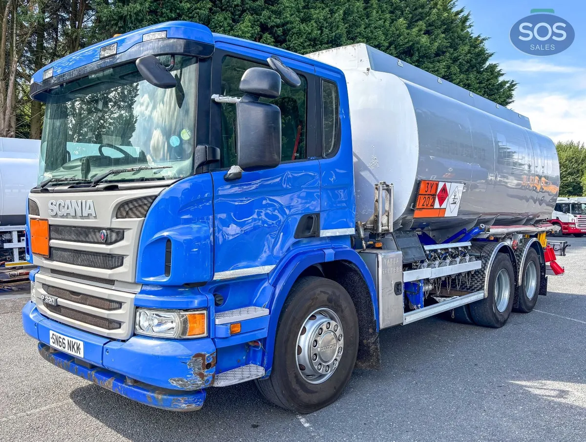2016 Scania P320 Rigid Tanker - Image 1