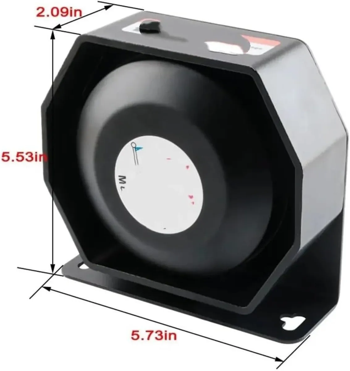 400W Car Warning Alarm Fire Horn PA Speaker - Image 3