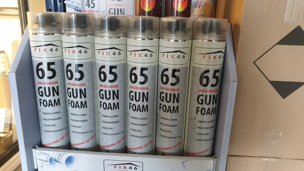 Expanding foam 4.55€+Vat/can 880ml - Image 4