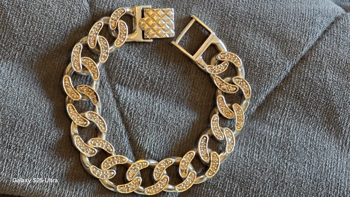 925 Sterling Silver Bracelet – Genuine - Image 1