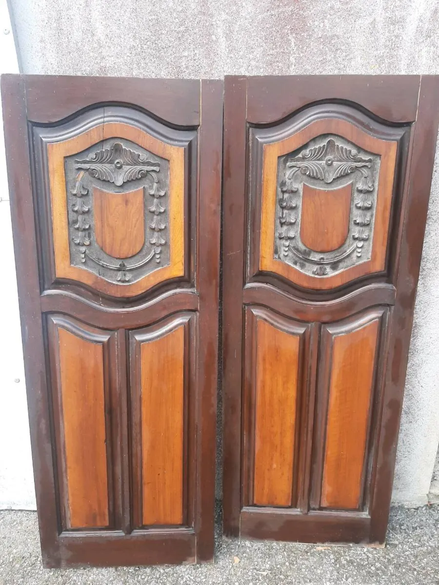 Wooden Antique Panels x 2