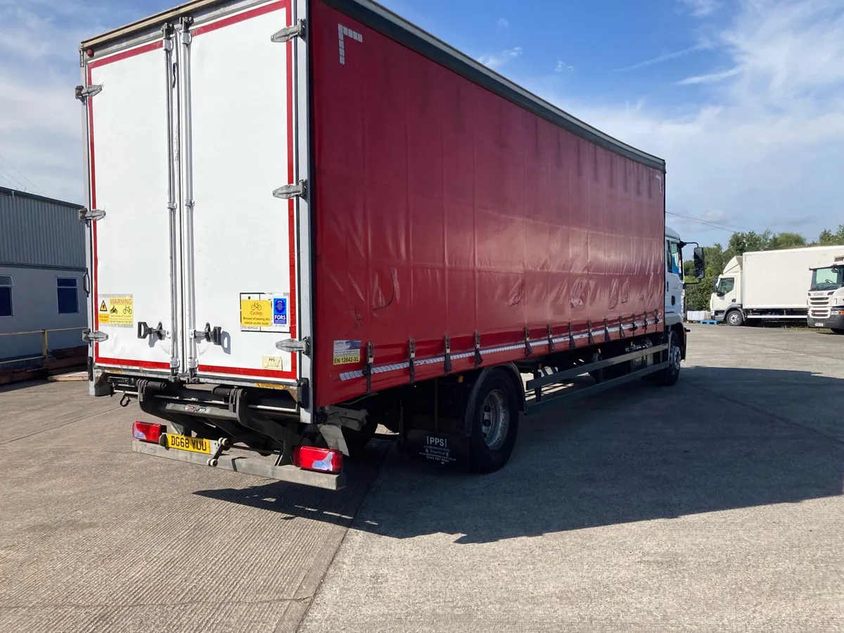 2018 MAN TGM 18-250 28 ft curtainside - Image 4