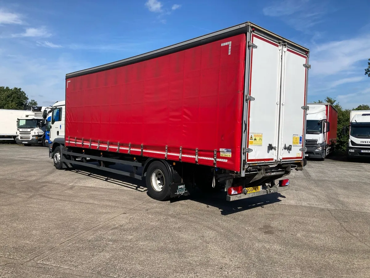 2018 MAN TGM 18-250 28 ft curtainside - Image 3