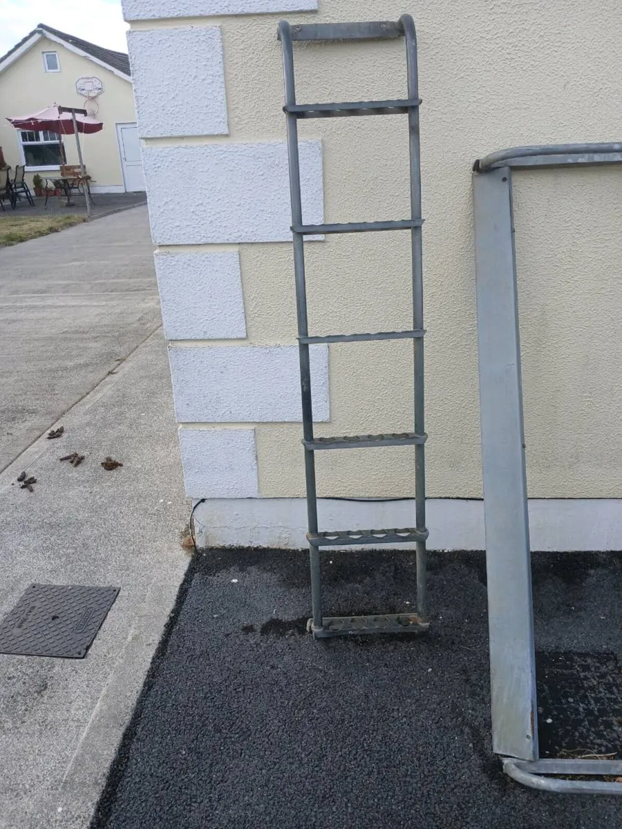 Ldv van roof rack with ladder - Image 4