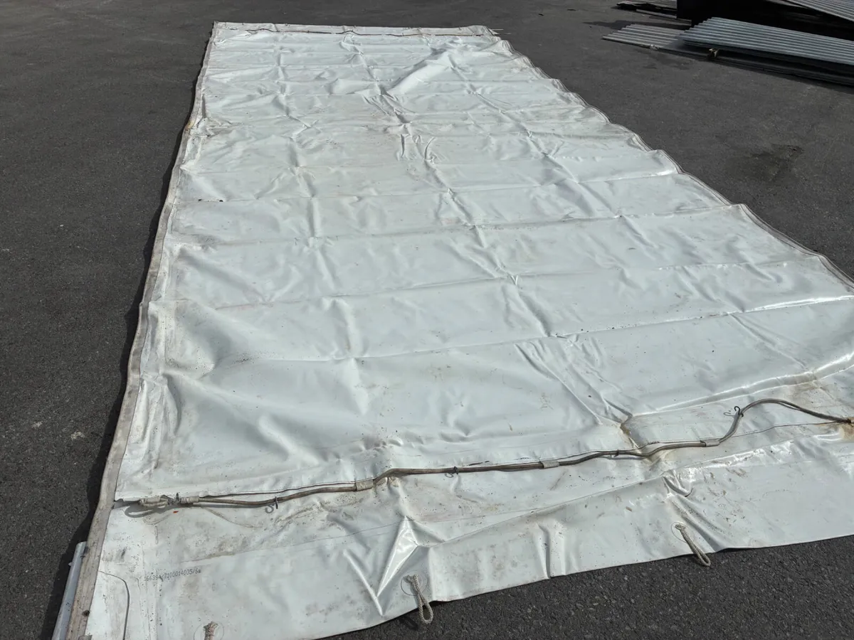 Curtain sider covers  as new only used once - Image 1
