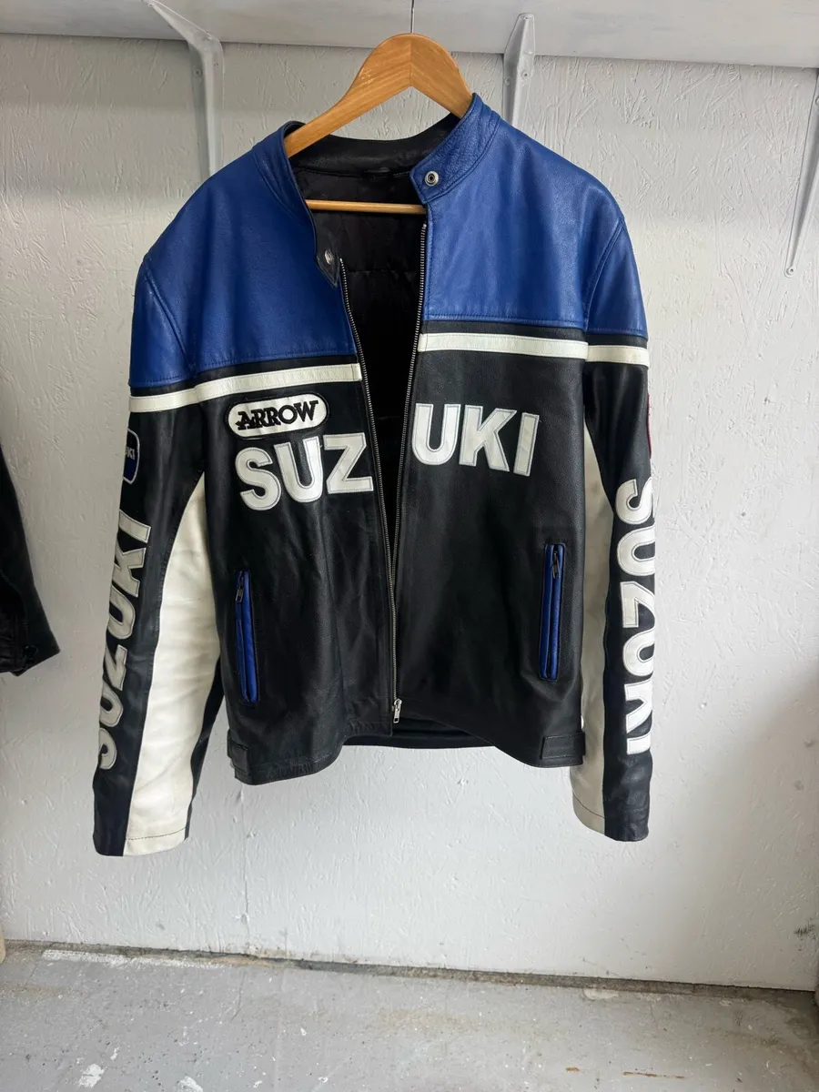 Suzuki leather jacket - Image 1