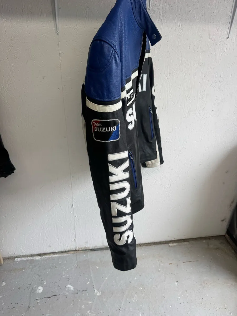 Suzuki leather jacket - Image 2