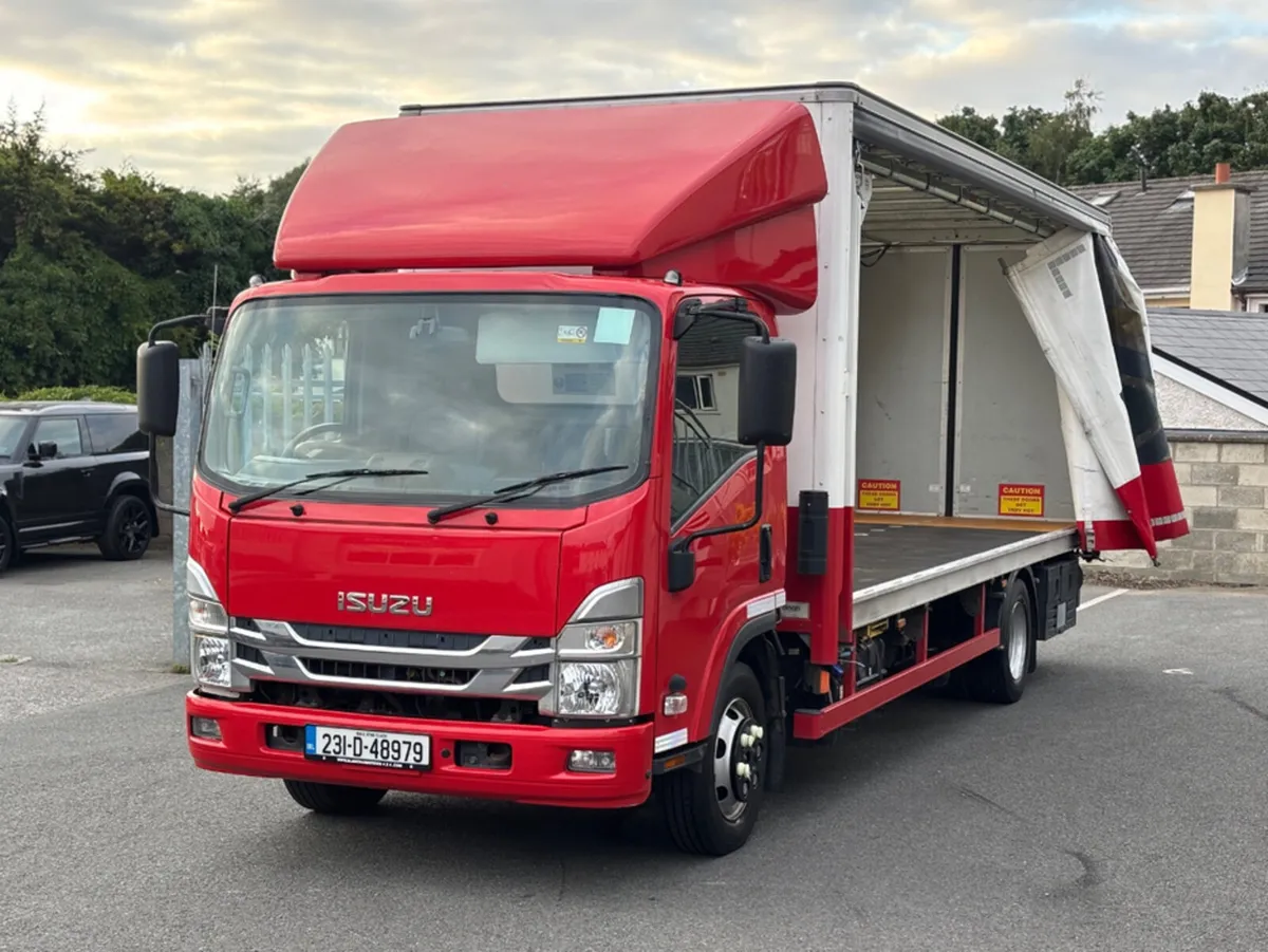 Isuzu NPR 7.5 Ton Curtain Sider - Image 2