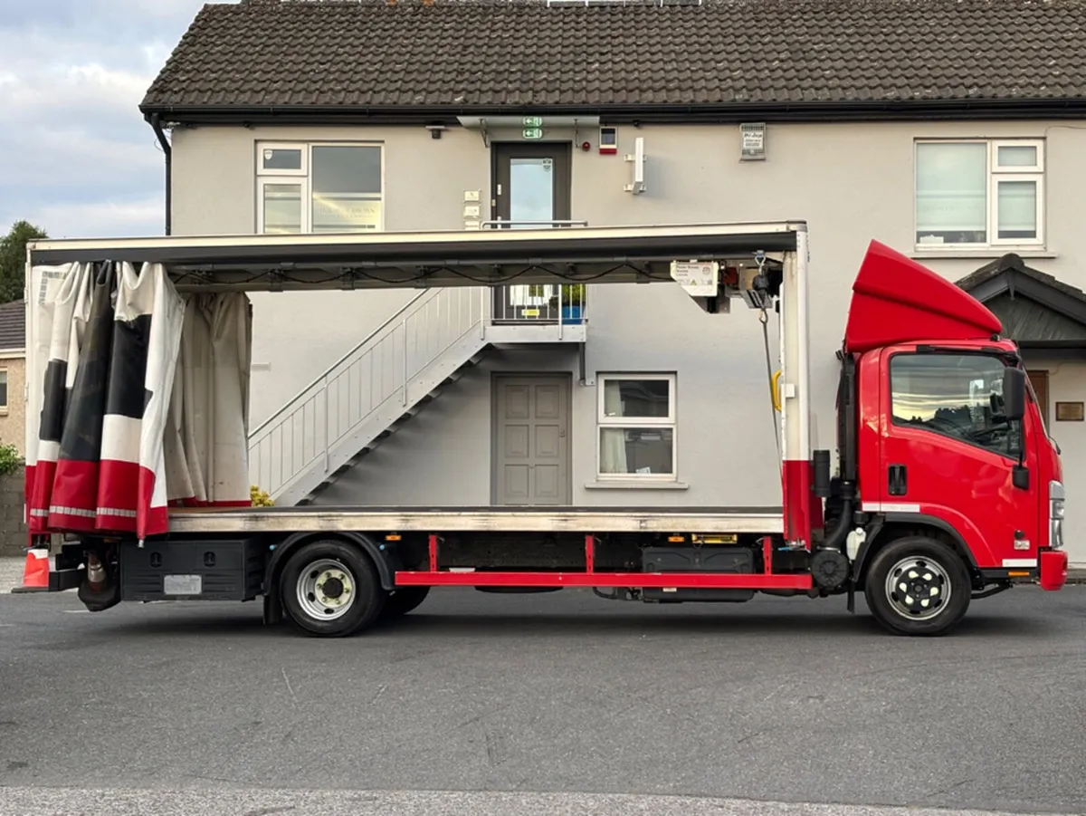 Isuzu NPR 7.5 Ton Curtain Sider - Image 3