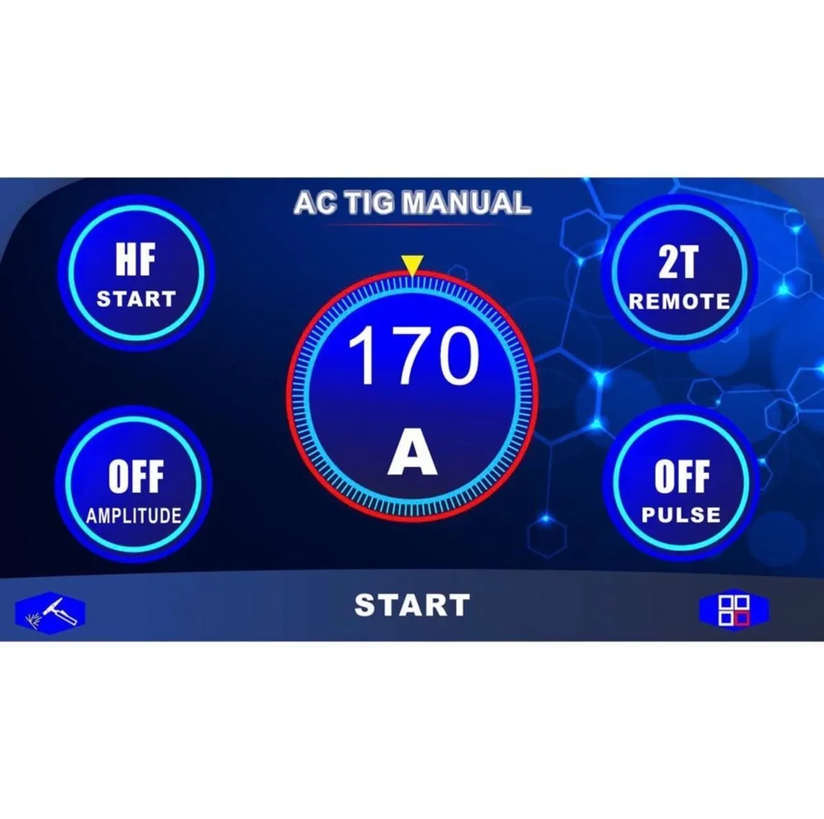R-Tech 261 TFT digital AC/DC tig welder - Image 4