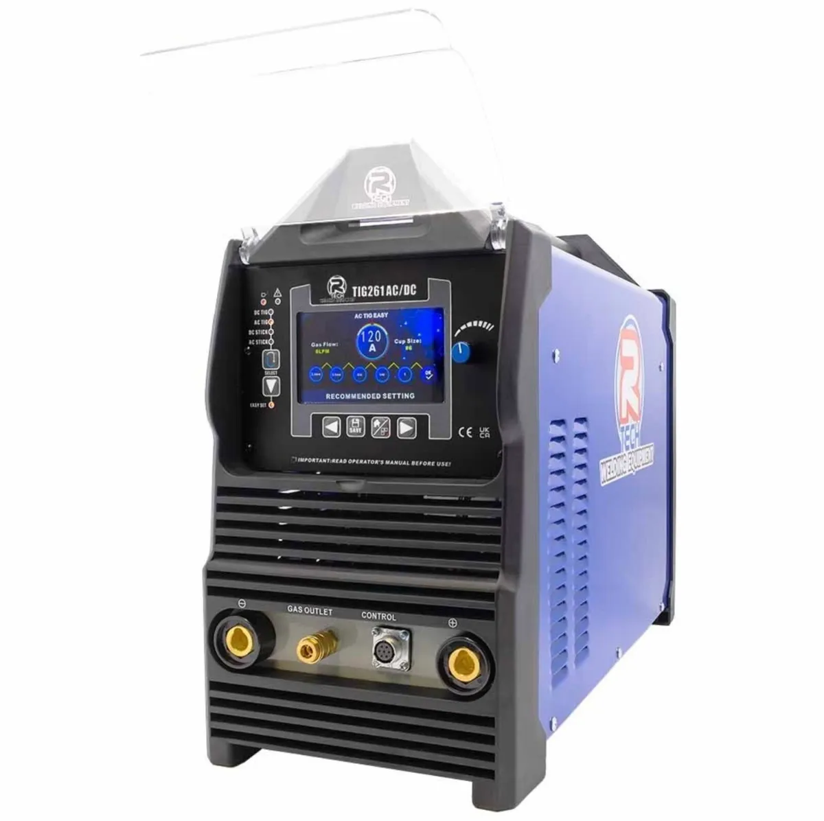 R-Tech 261 TFT digital AC/DC tig welder - Image 1