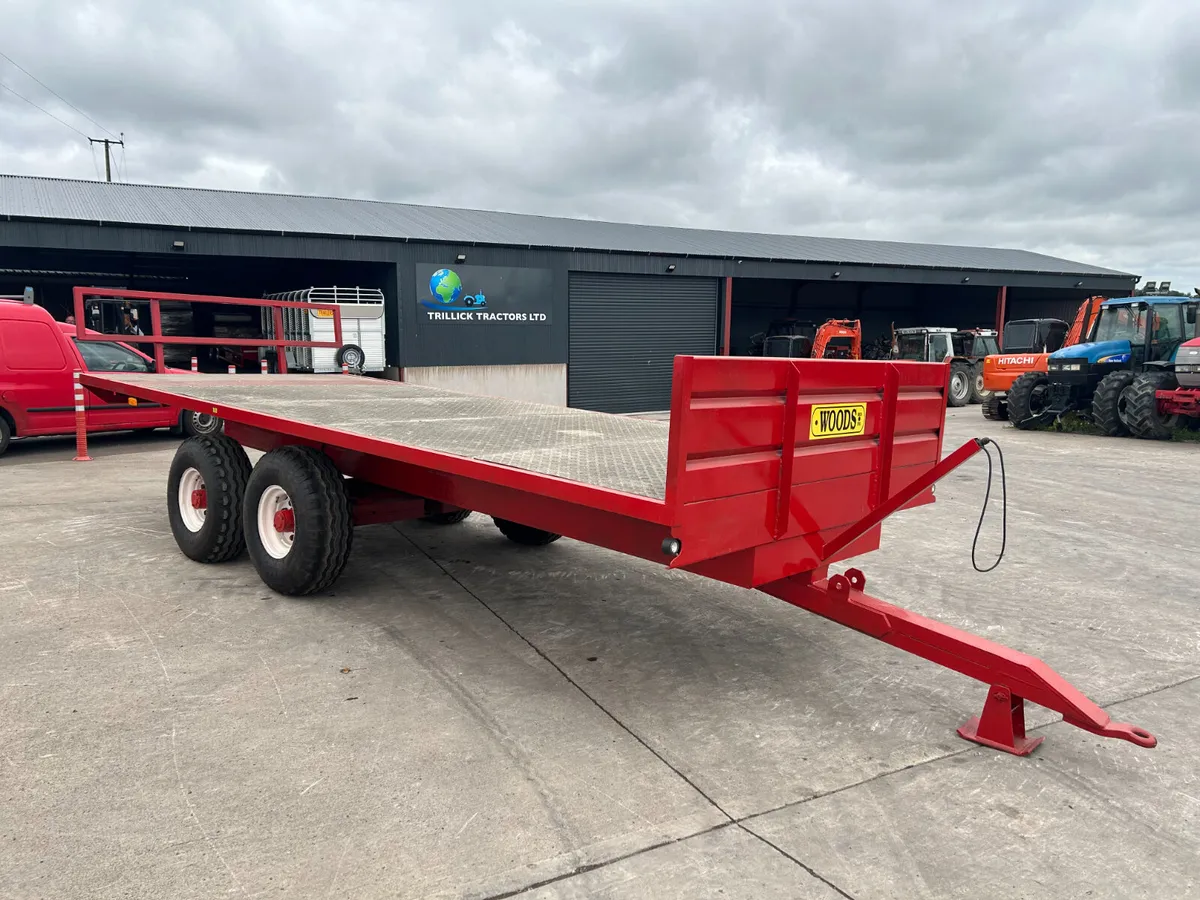 Woods 19FT Bale Trailer - Image 1