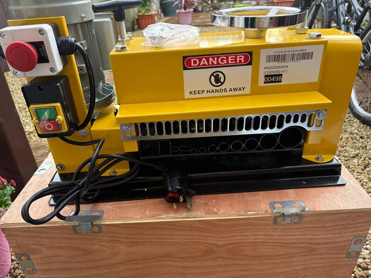 NEW Automatic Wire Stripping Machine 1.5-40MM - Image 4
