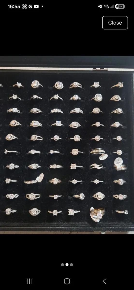 Ring Box with a total of 100 rings 💍 - Image 2