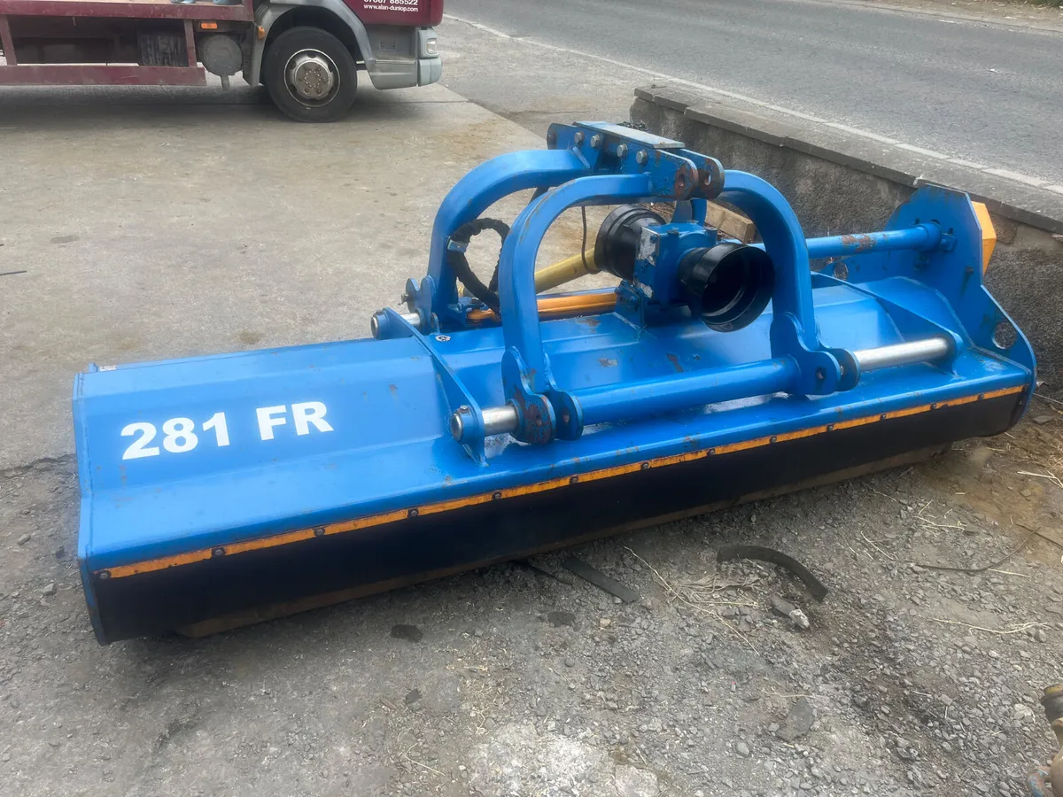 Used Kidd 280FR Flail Mower - Image 3