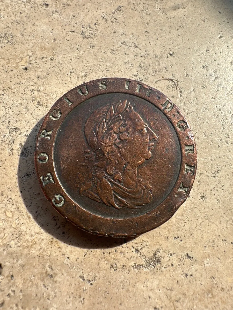 1797 George III “Cartwheel” Penny - Image 3