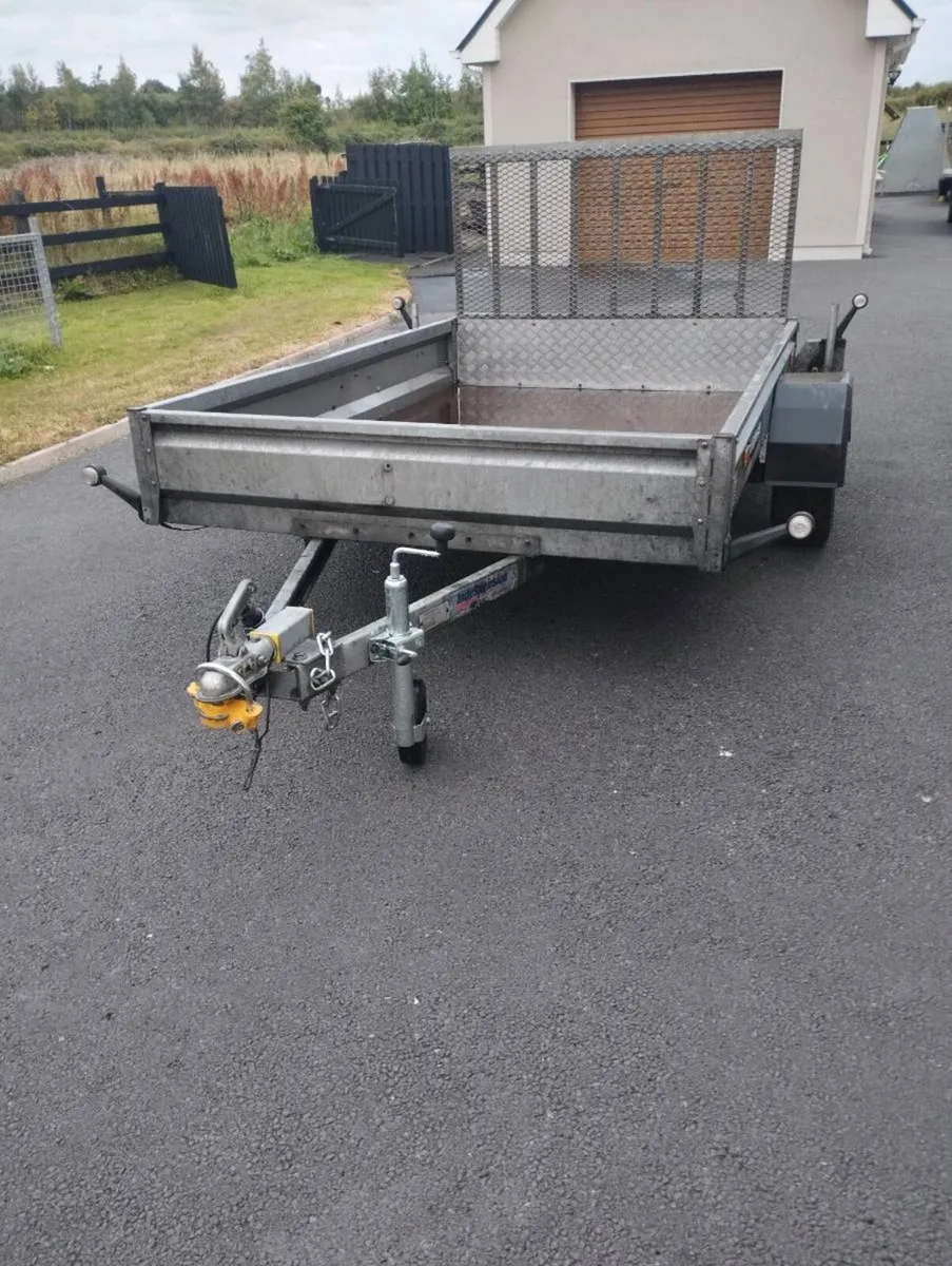 Indespension 8×5Ft Galvanized Trailer - Image 3