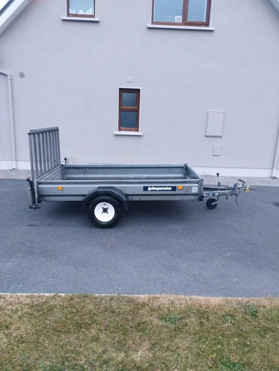 Indespension 8×5Ft Galvanised Trailer - Image 2